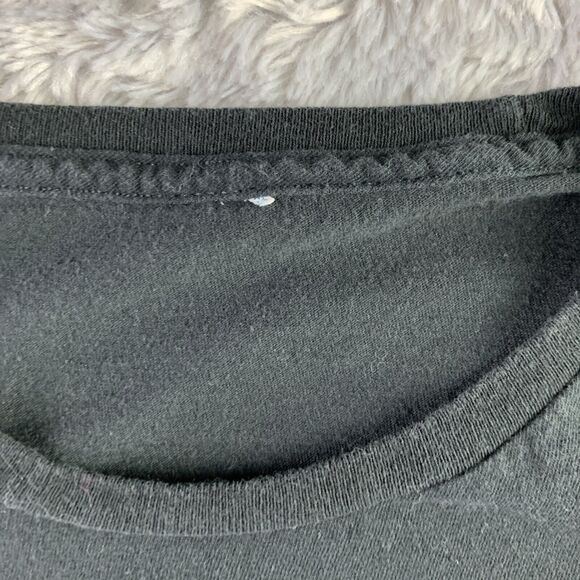 Assassins Creed Shirt Mens Medium Black White Rogue Logo 2019 Ubisoft Video Game - Picture 7 of 8